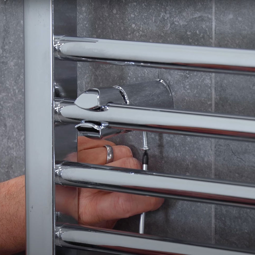 How to Install an Electric Towel Radiator - Bathroom Mountain